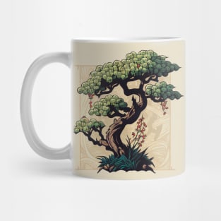 Japanese Bonsai Tree Modern Mug